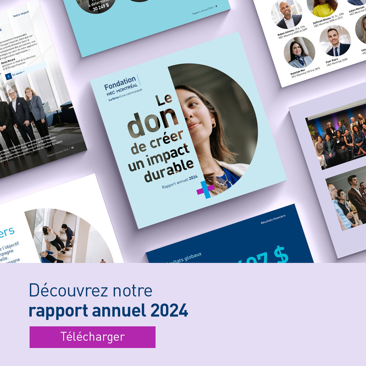 rapport annuel fondation hec montreal 2024