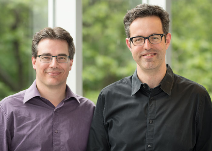 The co-directors of the Data Philanthropy Hub, (left to right) Marc Fredette and Renaud Legoux The co-directors of the Data Philanthropy Hub, (left to right) Marc Fredette and Renaud Legoux
