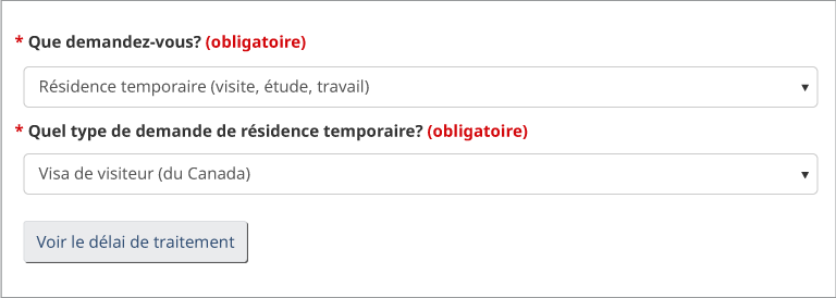 Pour vérifier les délais de traitement
