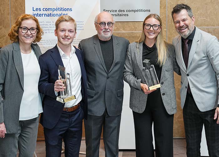 Anne Bourhis, Philippe Tremblay, René Gendreau, Amélie Vachon et Jean-François St-Pierre.
