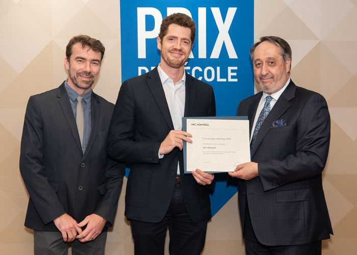 Sébastien Arcand, Alaric Bourgoin et Michel Patry. Sébastien Arcand, Alaric Bourgoin et Michel Patry.